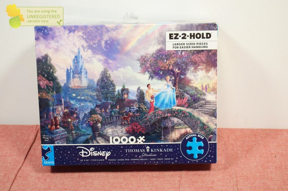 Ceaco Disney Thomas Kinkade: Cinderella Wished Upon a Dream Jigsaw Puzzle